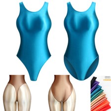 Women Swimwear Satin Gloss