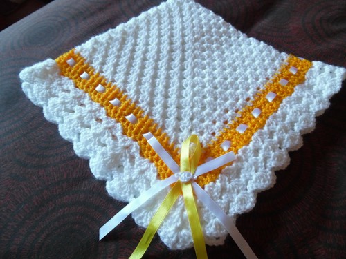 White hand golden - white, yellow