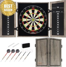 Dartboard Cabinet Set with
