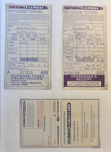 National express bus ticket - express,