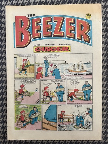 The beezer comic 1529 may - the,