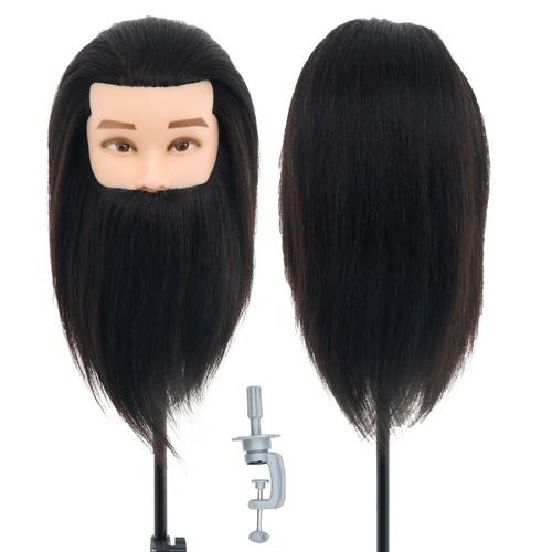 100 real human hair men - 14",
