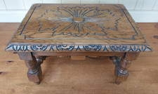 Antique Victorian carved oak