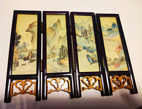 Panel folding wood - folding, screen