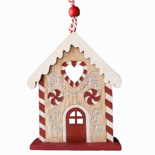 Gingerbread house hanging - gingerbread,
