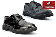 Womens Brogues Girls School