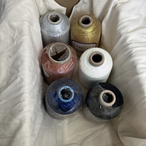 Metallic lurex yarn 500g cones - metallic,