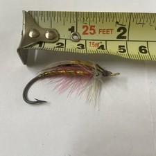 Gut Eyed Salmon Fly Very Old -