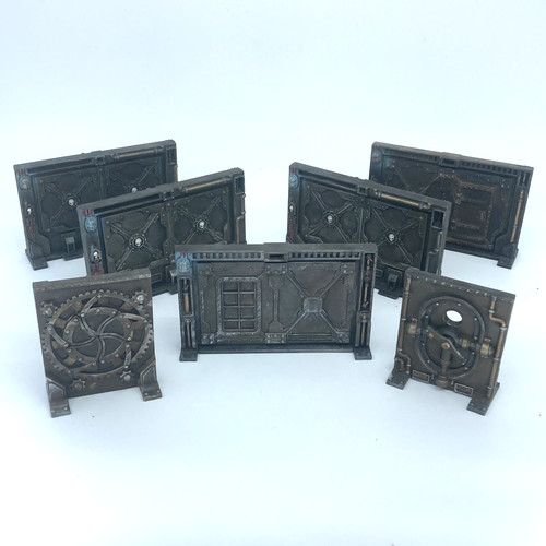 Necromunda walls doors - &,