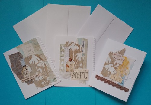 Set mini art cards - set,