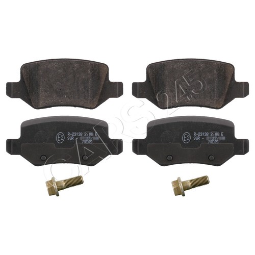 Swag disc brake pad - swag, rear