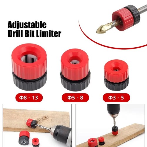 3pcs adjustable drill - 3pcs, depth