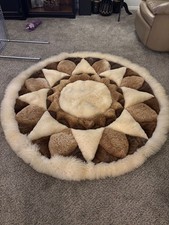 Alpaca Fur Tapestry Star Sun