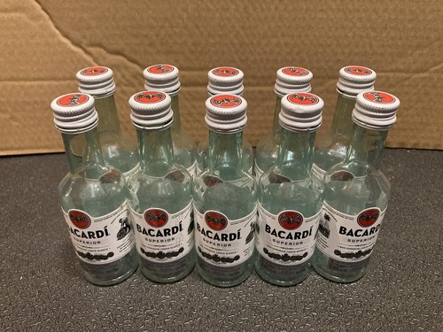 Bacardi superior rum 50ml - 10,
