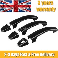 GLOSS BLACK DOOR HANDLE COVERS