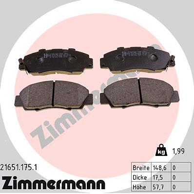Brake pad set disc - set,,