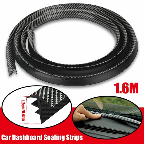 Carbon fiber black dashboard - black,