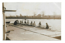 University Boat Race, Oxford Team 1906, Rowing, Sport, RP Postcard.