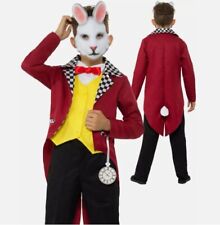 Boys White Rabbit Costume Kids