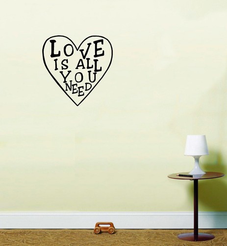 Love all you need wall - all,