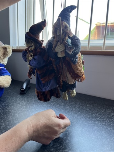Flying witch dolls - dolls, handmade