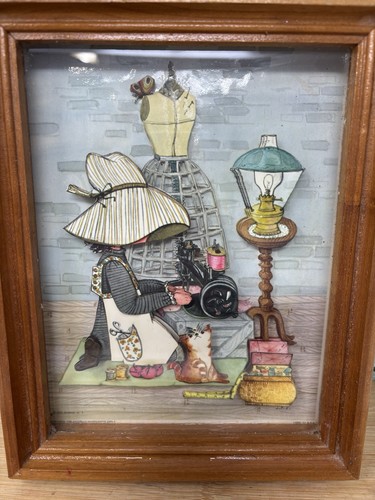 Vtg sewing paper - sewing, art