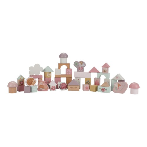 Wooden building blocks - wooden,