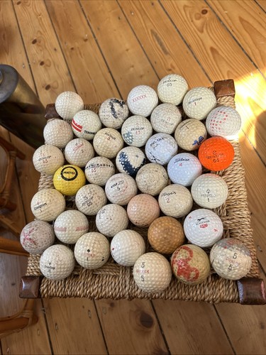 Vintage golf ball job lot - vintage,
