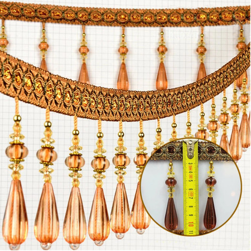 Curtain tassel crystal - tassel, beaded