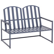 Outsunny 2 Seat Steel Patio
