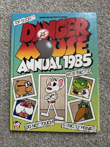 Danger mouse annual 1985 - mouse, itv