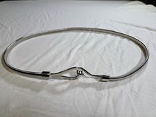 Michael Kors Snake Belt Silver
