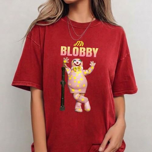 Blobby shirt funny retro - funny,