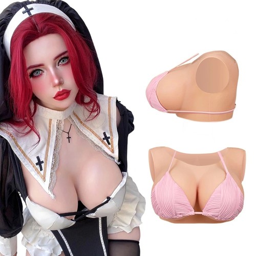 Silicone realistic breast - realistic,