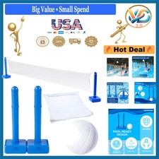 Pool Volleyball Net Set With
