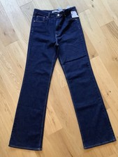Zara Womens Dark Blue Straight