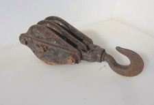 Large Vintage Iron Pulley