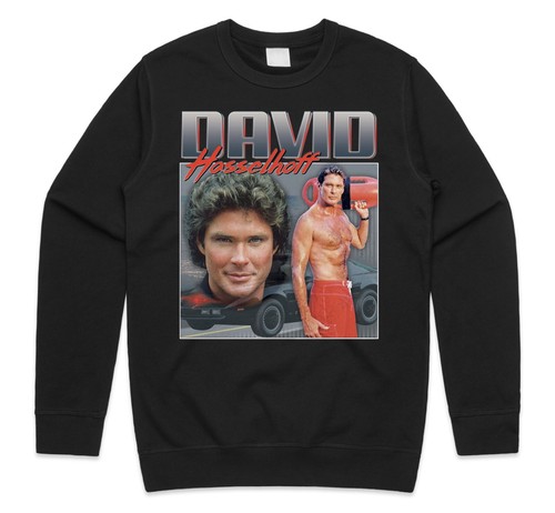 David hasselhoff homage jumper - david,