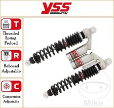 YSS Rear Shock Maico MC 490 2T 1981 Twin Gas With Piggy Back Reservoir Top Line