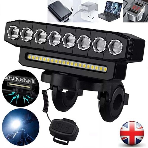 Led bike headlight - headlight, light