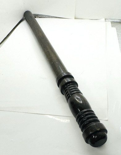 Vintage wooden police club - vintage,
