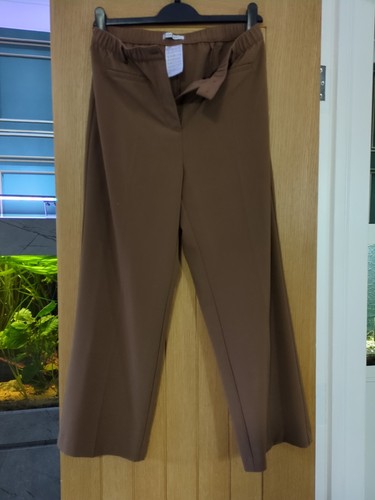 Damart ladies brown trousers - brown,