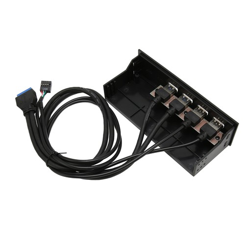 Front panel hub - panel, 4-port
