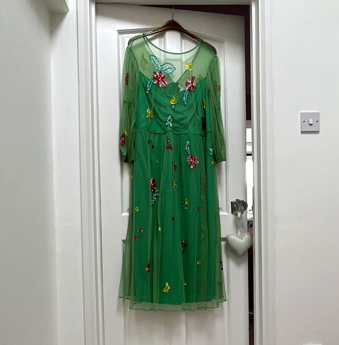 Nwt monsoon green - nwt, sheer
