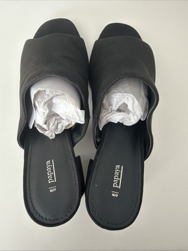 Matalan papaya black suede - matalan,