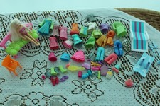 VINTAGE Fashion Polly Pocket Bundle Doll Clothes Shoes Accessories
