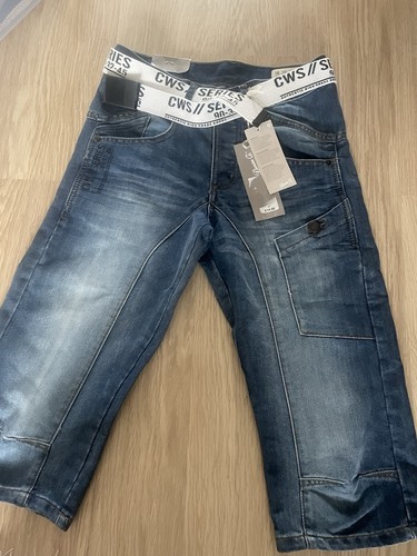 Three quarter length denim - length,