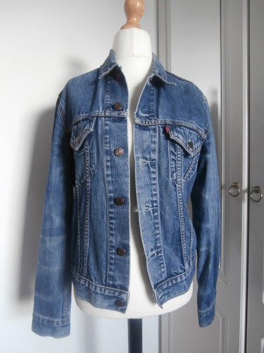 Vintage levi denim jacket - denim,
