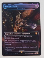 MTG Morgul-Knife Shadowspear Borderless 353 Lord of The Rings Foil NM - Mythic