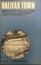 1969   1970  Halifax Town v